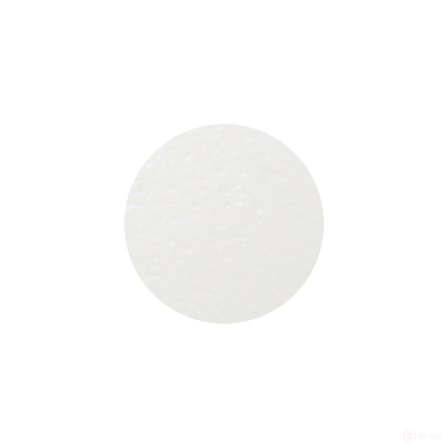 Заглушка самоприлипающая к эксцентрику белый шагрень (20322) AKS (лист-28шт.)