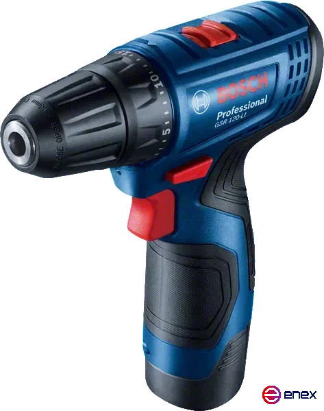 Аккумуляторный шуруповерт BOSCH GSR 120-LI 2 А/ч 0.601.9G8.000