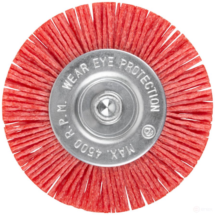 Щетка для дрели, тип "Плоская", нейлон, 75 мм, блистер, CUTOP Profi