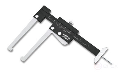Vernier caliper for brake discs 0-60 mm TOPTUL