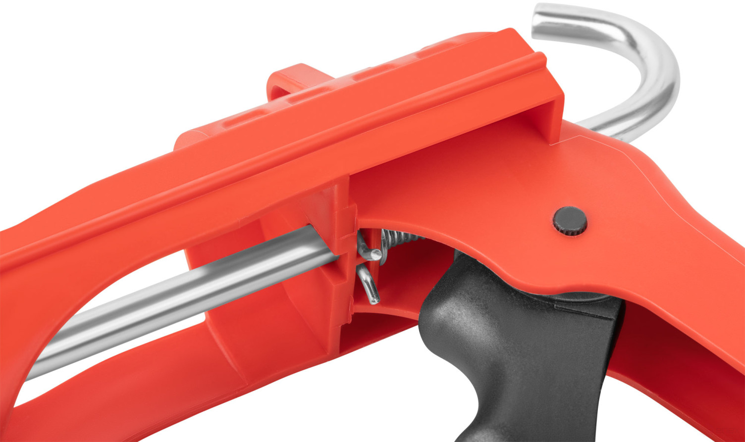 Sealant gun 225 mm semi-shell, polypropylene case reinforced with fiberglass