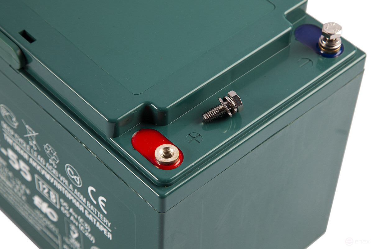 Traction battery RuTrike 6-EVF-55 (12V55A/H C3)