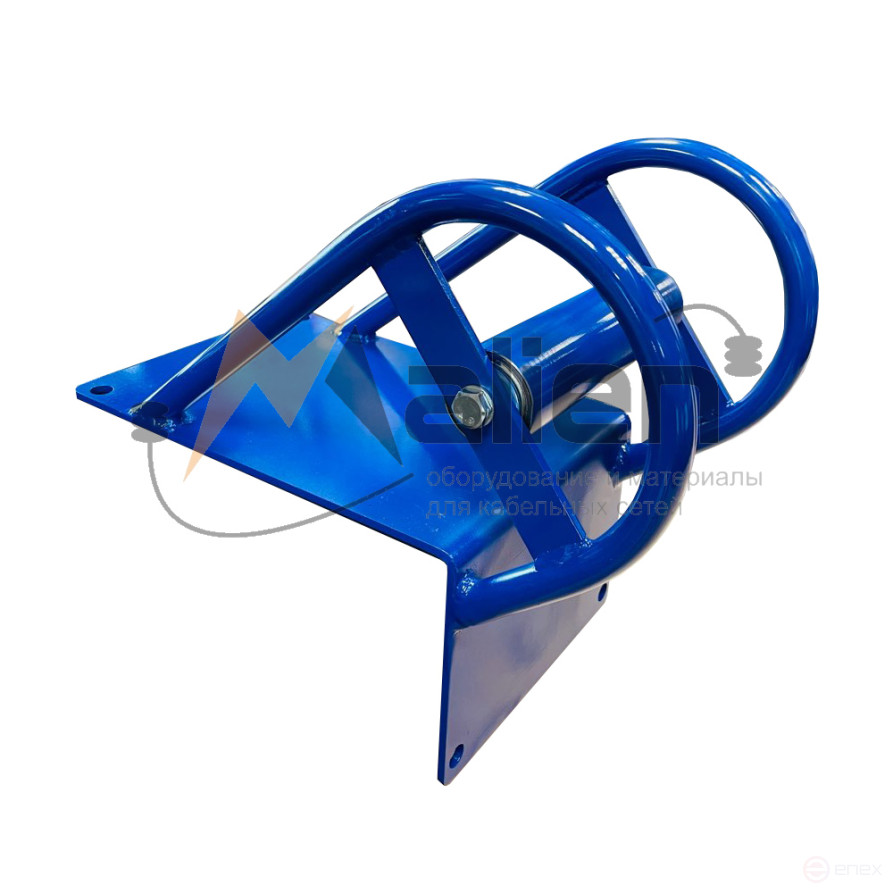 The cable roller on the edge of the PK-150K well (cable diameter up to 150 mm, roller load up to 200 kg) is stable