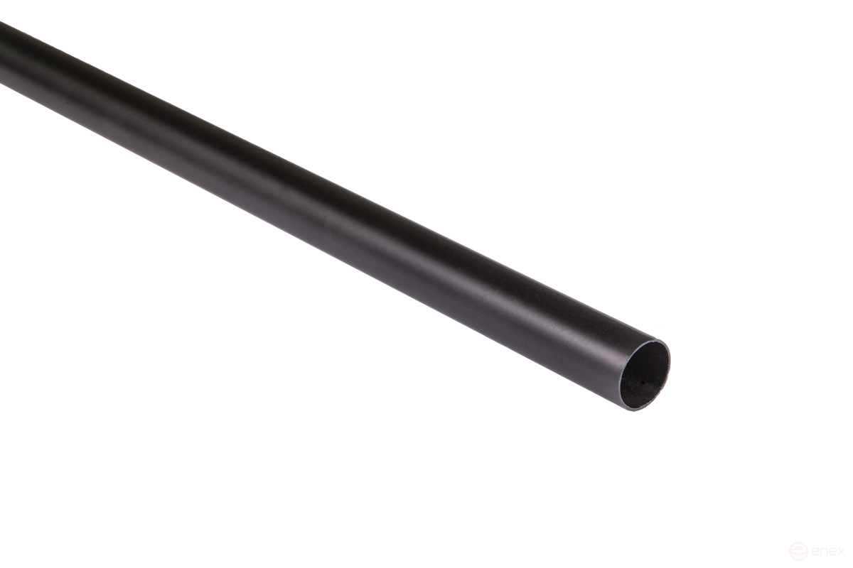 Труба d16 L-3000 (0,70кг/0,7мм), черный AKS