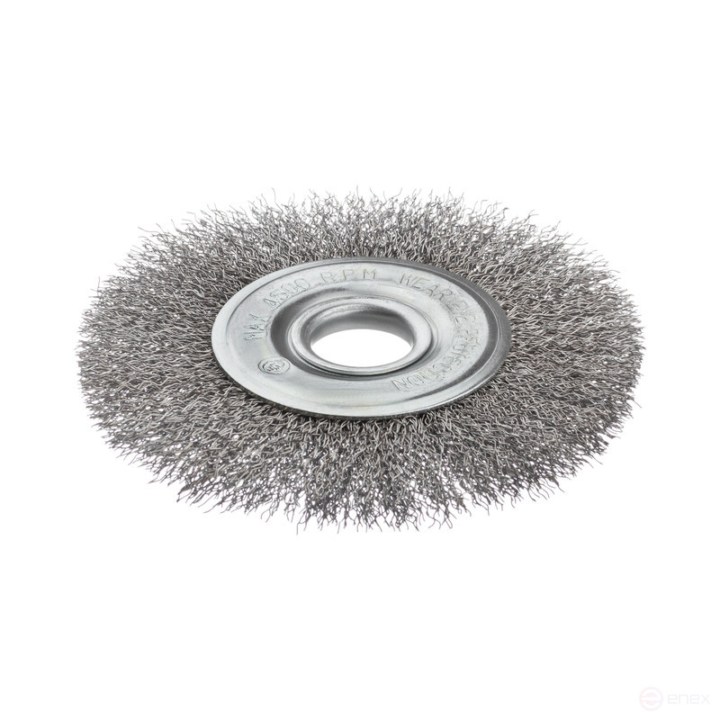Щетка 499 нерж. диск гофр для УШМ D125 мм d=22,2, уп. 1/200шт