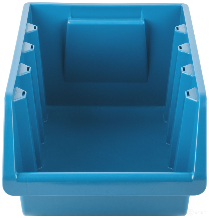 Лоток для крепежа пластиковый 375х225х160 мм синий