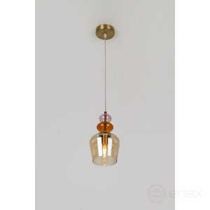 4114-201 Rivoli Corina Pendant Lamp 4114-201 1 x E27 40W Design