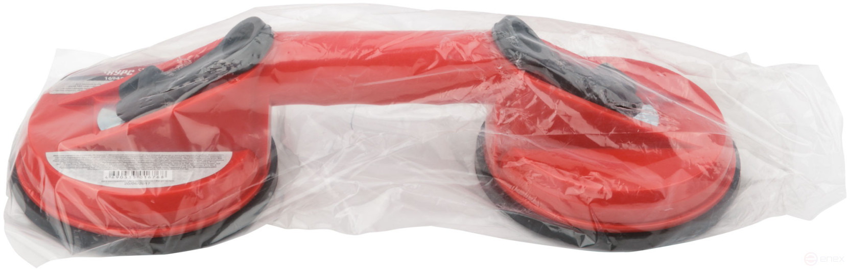 Double glass jack, plastic housing, load capacity 80 kg