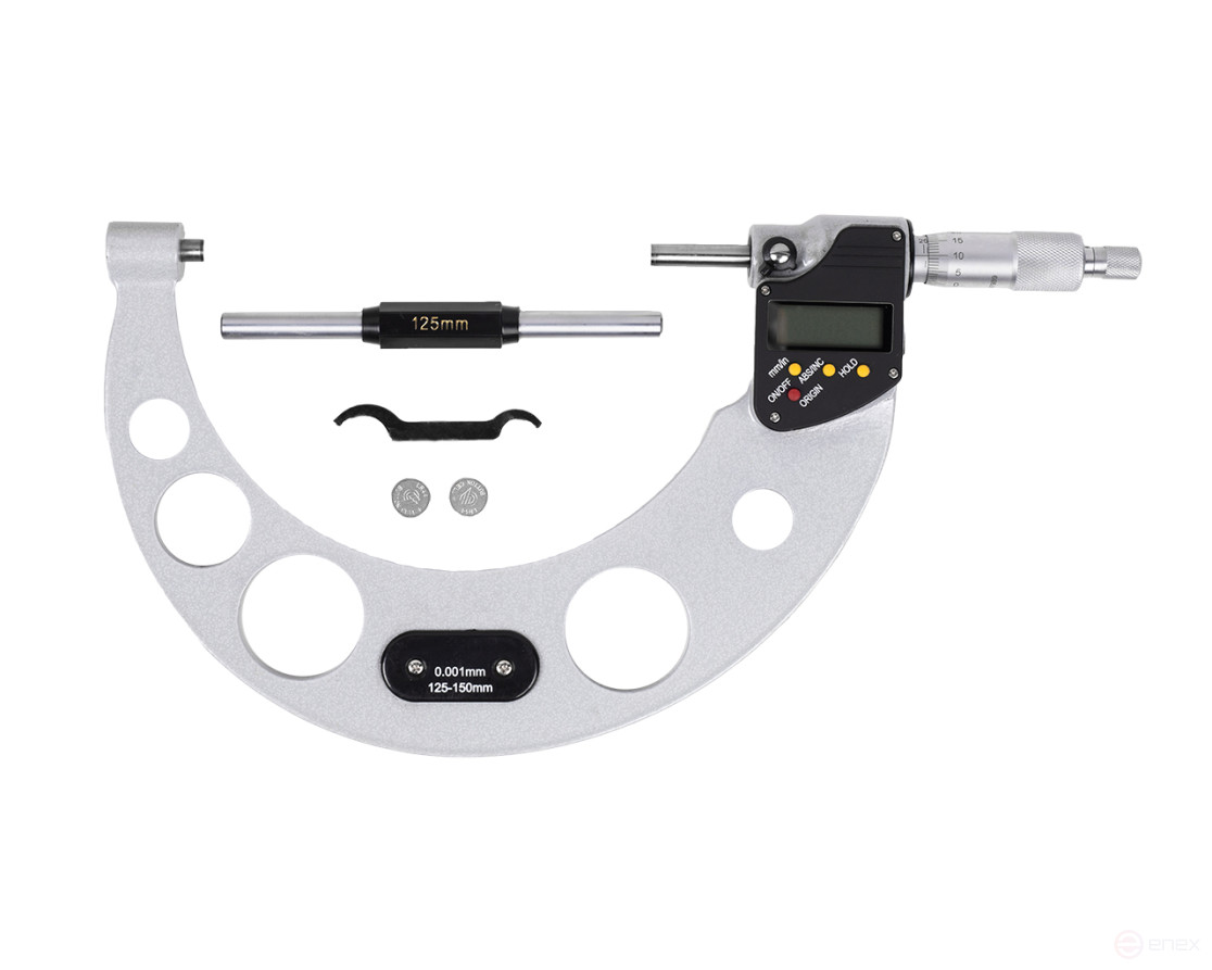 Микрометр гладкий МКЦ - 150 0,001 электр. 4 - кн. IP54 ЧИЗ