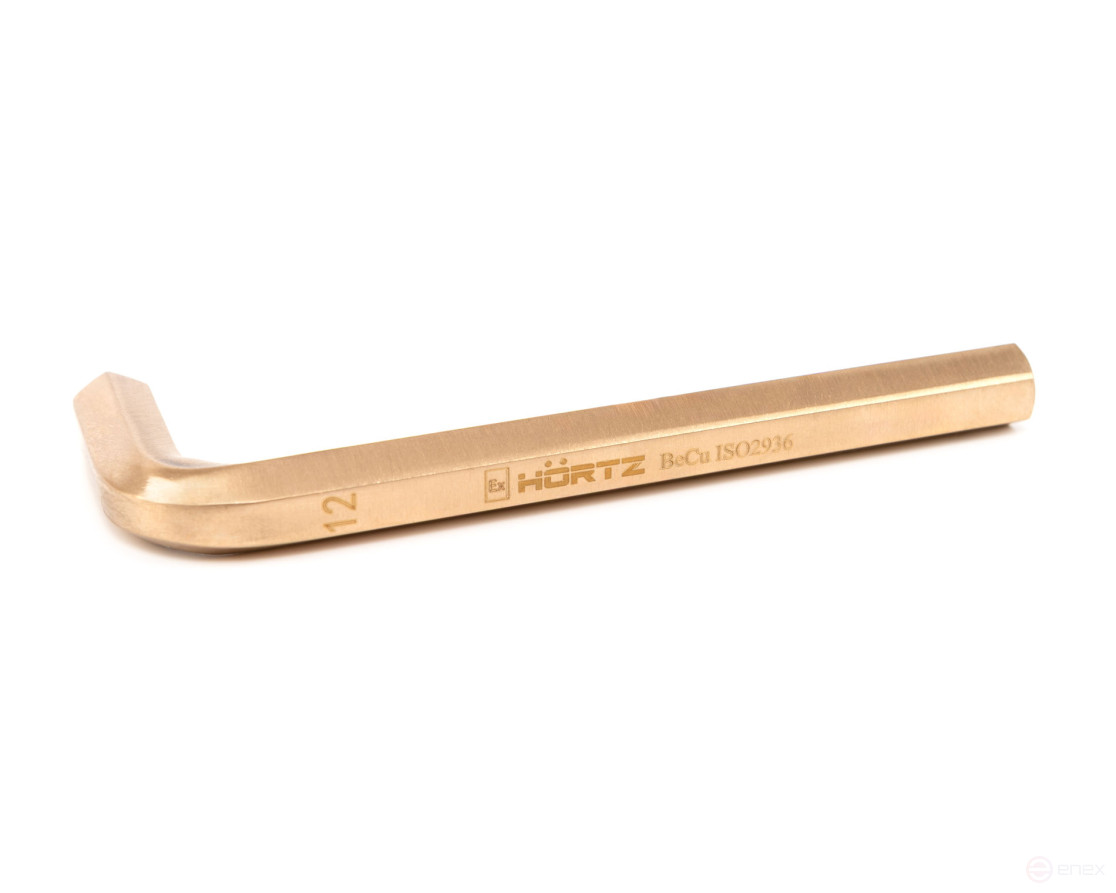 Hexagon wrench 12 intrinsically safe alloy BeCu 166-12, HORTZ