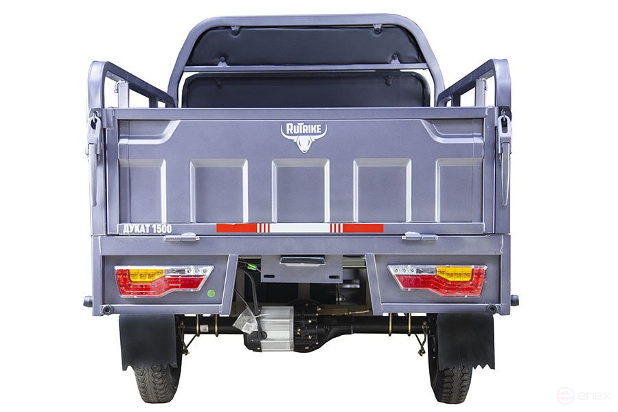 Грузовой электротрицикл Rutrike Дукат 1500 60V1000W, черный матовый