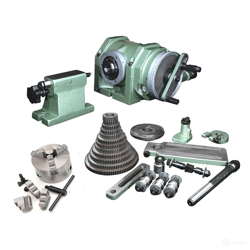 Универсально делительная головка УДГ Д-160 в сборе с токарным патроном 100 Beltools