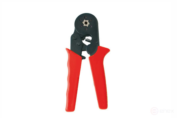 Multi-band crimping pliers for crimping tips with a cross section of 0.5-6mm2 Ripo