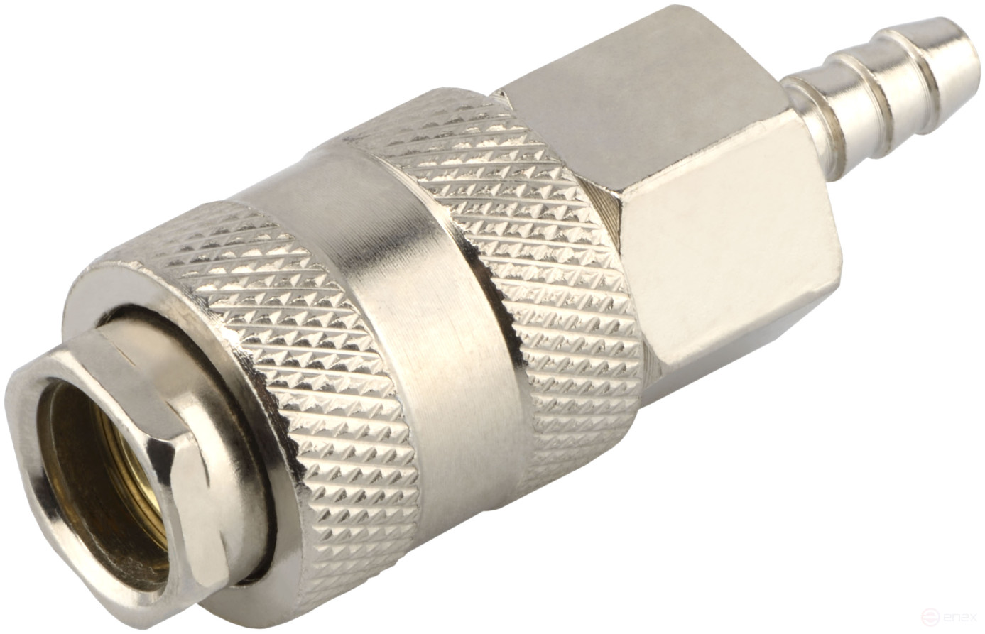 D/Hose adapter quick-release 6mm herringbone (BERIL)