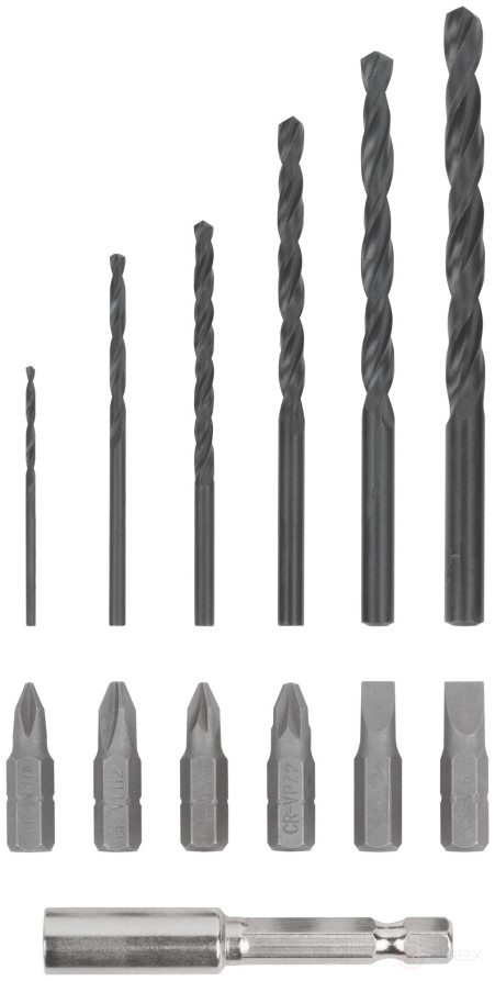 Acc power drill. 20 V; 0-400/1400 rpm; 40 Nm; 2 (Li-Ion) 2.0 Ah; 1.25 h.; Res. tilt; case