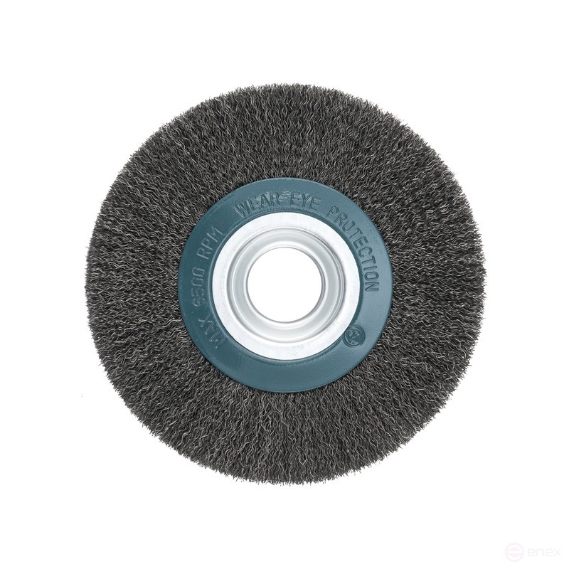 Щетка 202 диск., гофр. для заточных станков с адаптерами Мастер D125/25/20 (12,7-16 мм) уп. 1/-/40