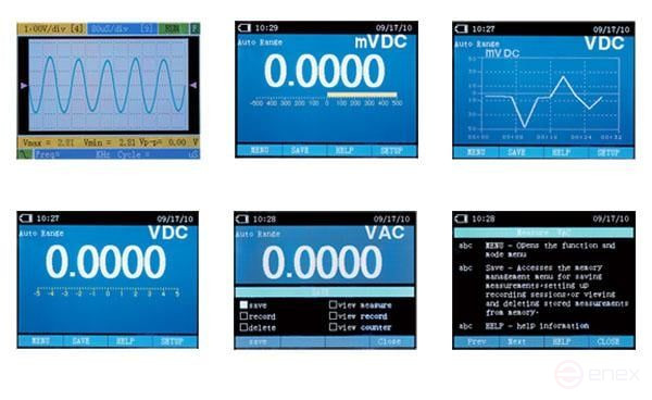 DT-9989 Portable Oscilloscope Multimeter