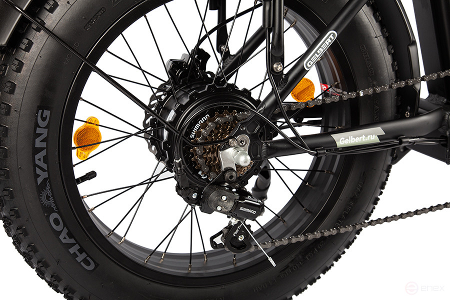 Gelbert Saturn 3 PRO MAX electric bike, black