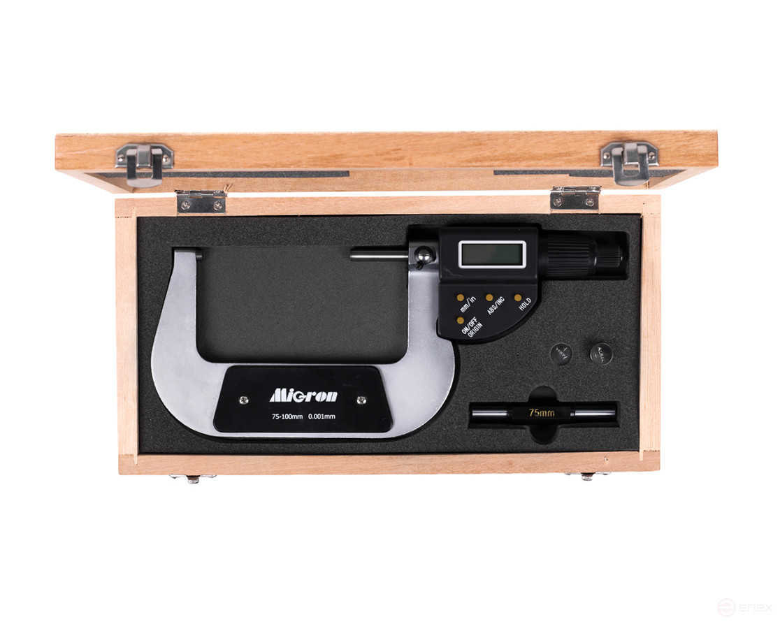 Микрометр МКЦ- 100 0,001 цифровой 4-кнопочный IP54 Micron