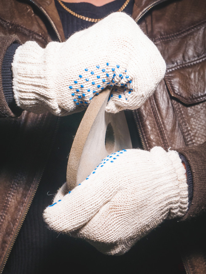 Круг полировальный 250x32x76