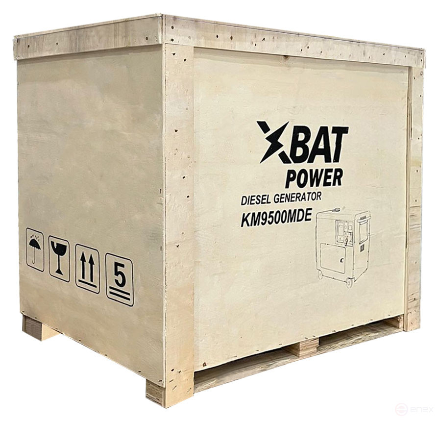 Генератор дизельный KM9500MDE 8000 Вт