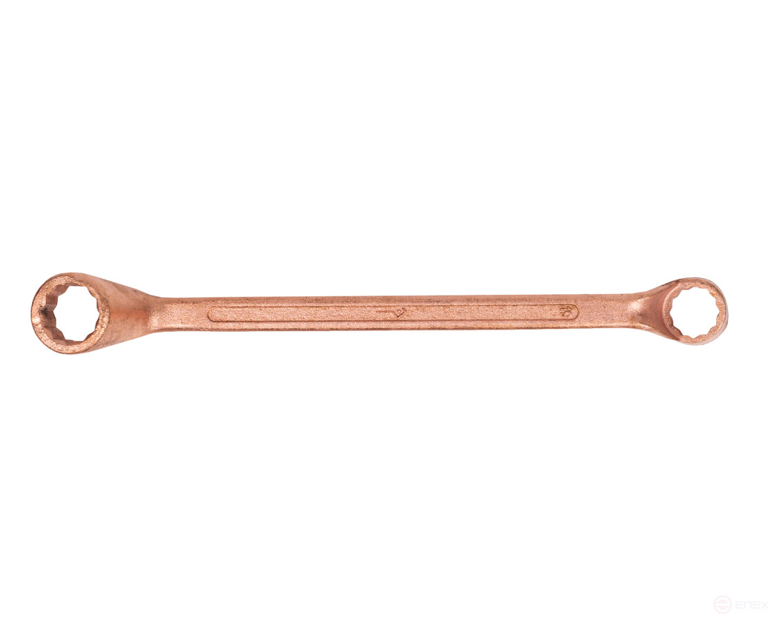 Double-sided key 19x22 mm copper plating SITOMO
