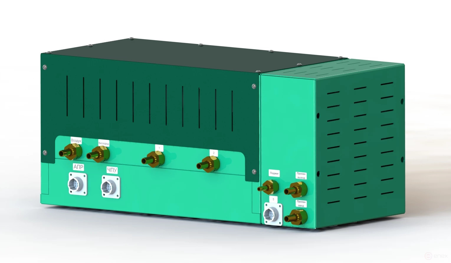 Semi-automatic gas console AMS-SAGC.2.2