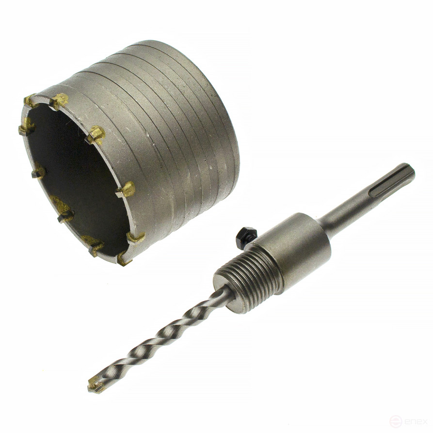 Коронка по бетону 80мм, SDS Plus, Чеглок (5/25)