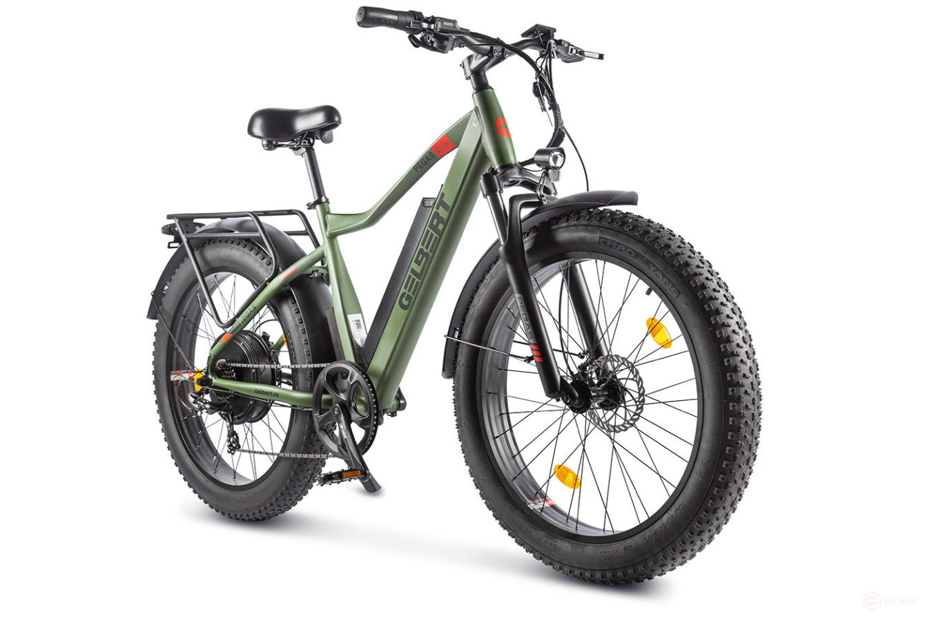 Gelbert Pegas 2 ULTRA electric bike, khaki