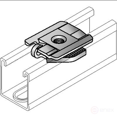 Монтажная гайка для труб MM-S M10