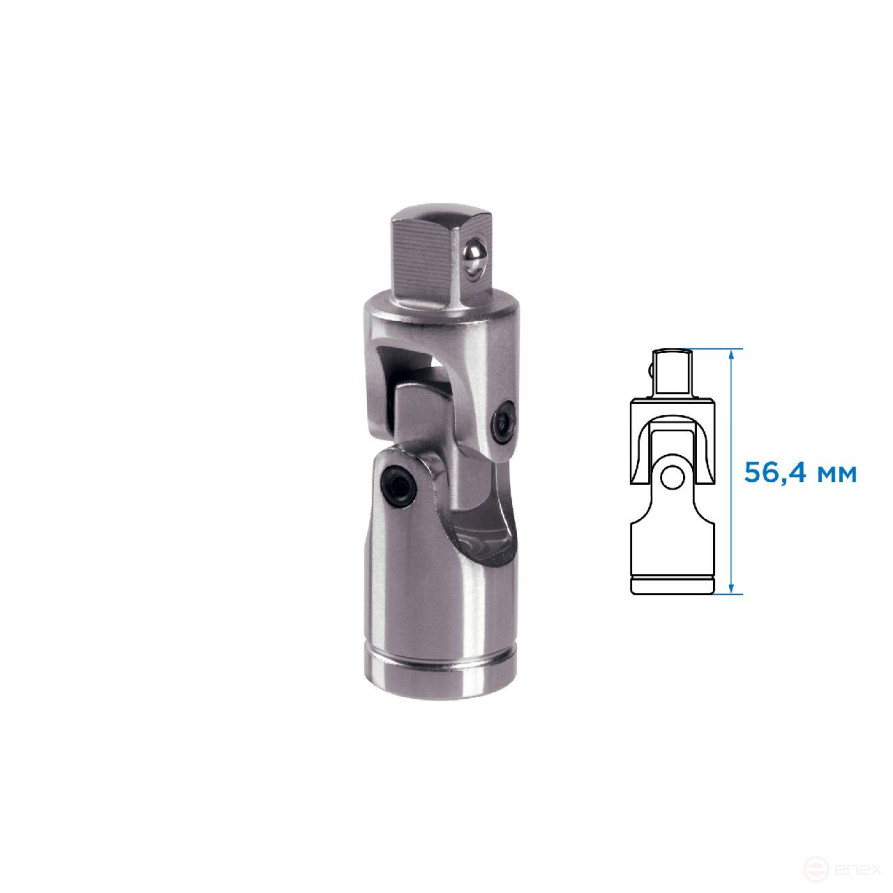 Кардан 3/8" KING TONY 3792