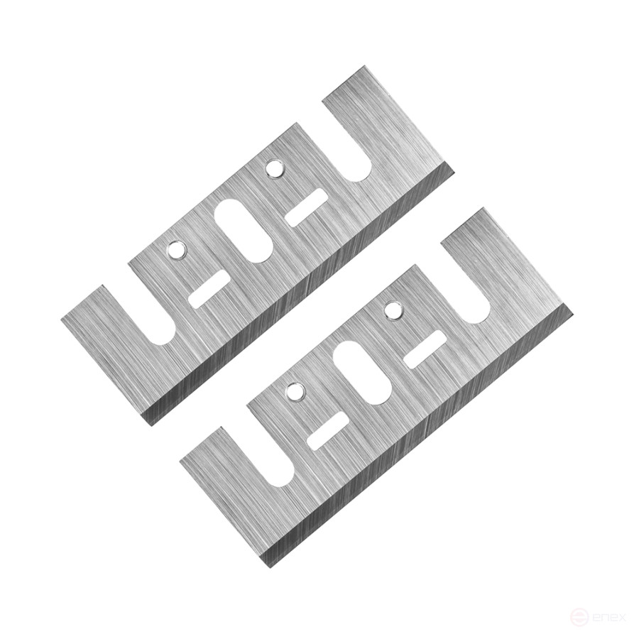 Нож для рубанка ПРАКТИКА 82 мм х 29 х 3 мм, быстрорежущая сталь, (2 шт), для Makita 1923H 1902 KP0810 (773-781)