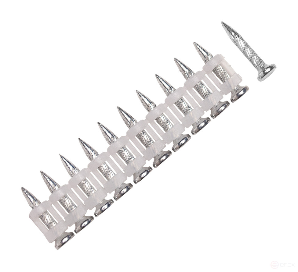 Гвозди для металла и непрочного бетона тип CN (2,7*19 мм, винтовые, 1000 шт/уп) FEDAST