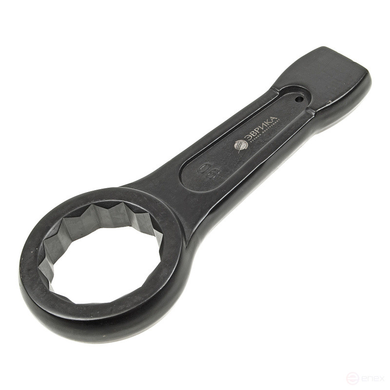 Ключ накидной 90мм ER-72090 ударный односторонний (L-375мм) ЭВРИКА /1/2
