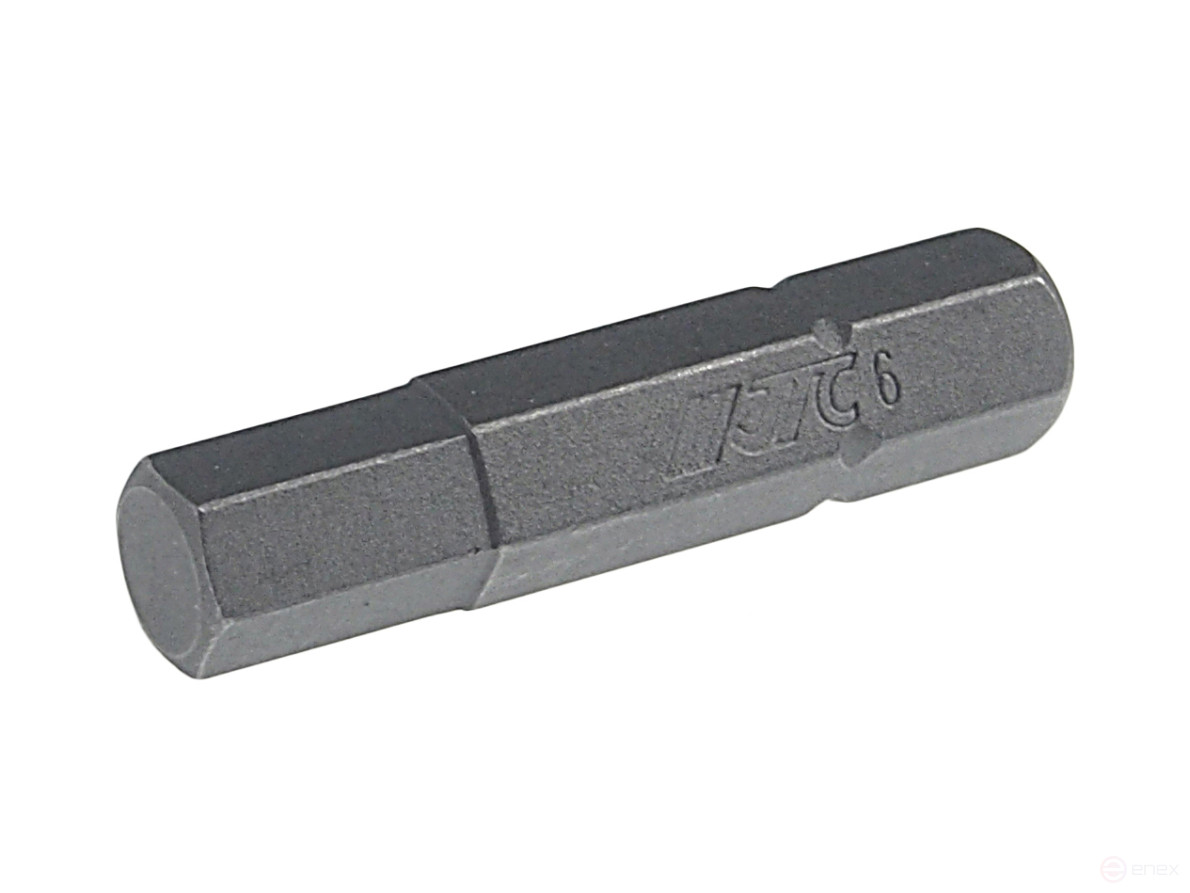 Бита 1/4"DR 6-гранная H6x30мм JTC