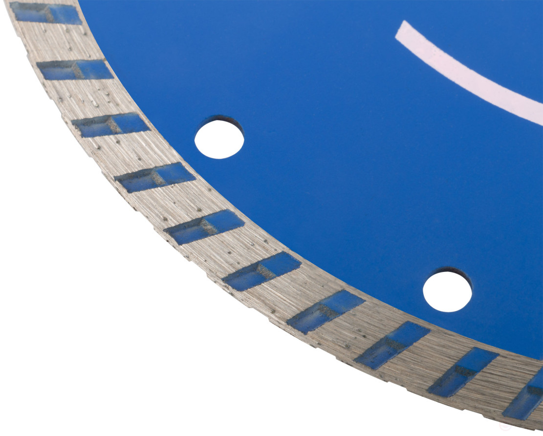 Диск отрезной алмазный "турбо" (сухая и влажная резка) 180 х 2,2 х 7 х 22,2 мм