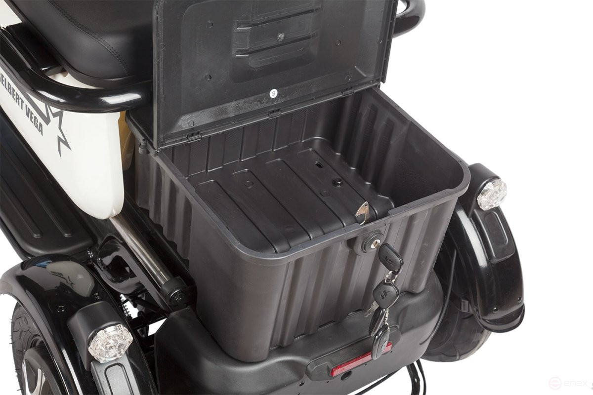 Electric tricycle Rutrike Gelbert Vega 48V/60V 600W, purple