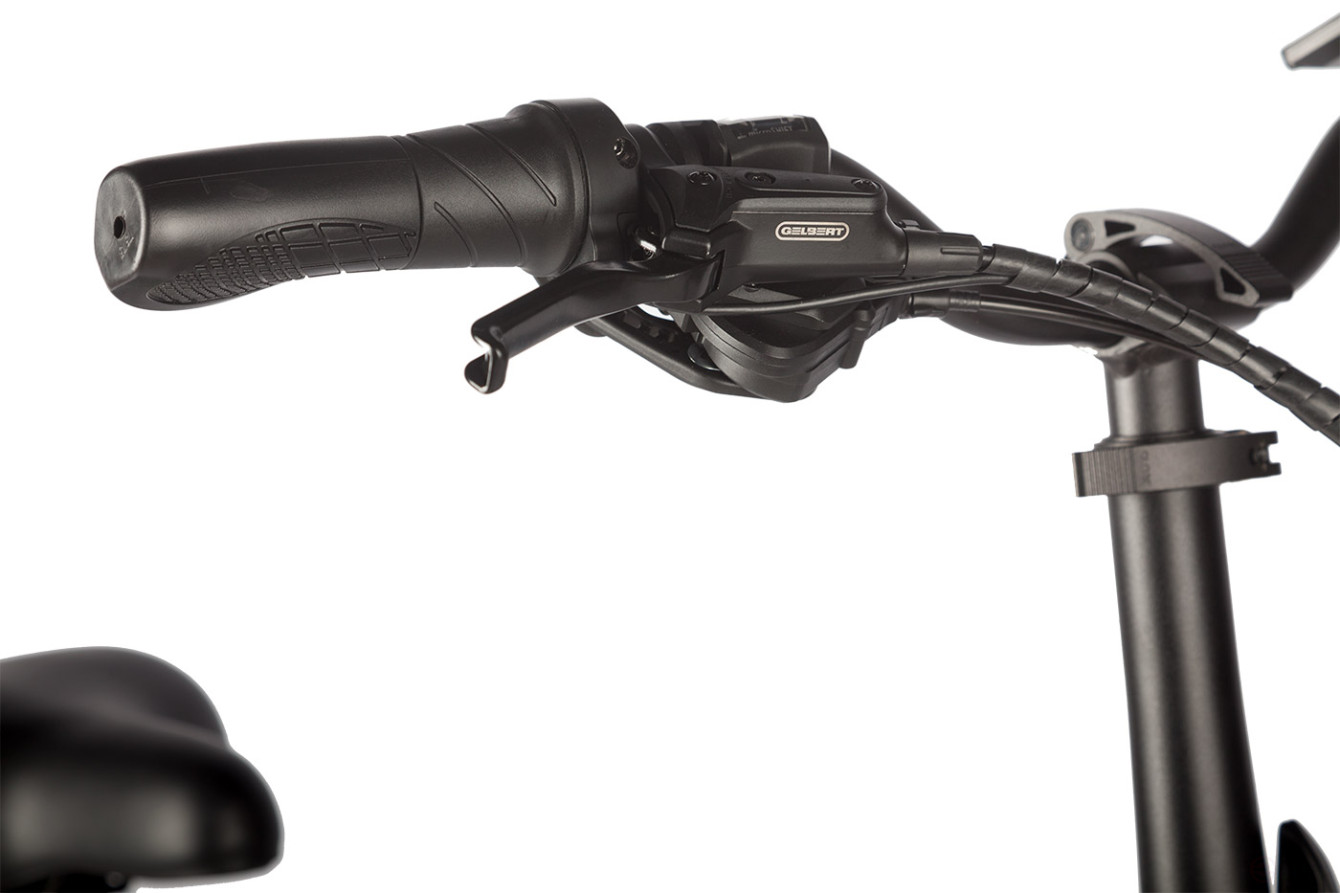 Электровелосипед Gelbert Saturn 3 PRO MAX, серый