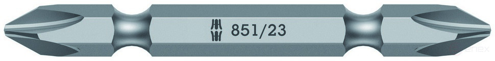 851/23 PH double-sided bits, 1/4" shank, PH 2 x 45 mm