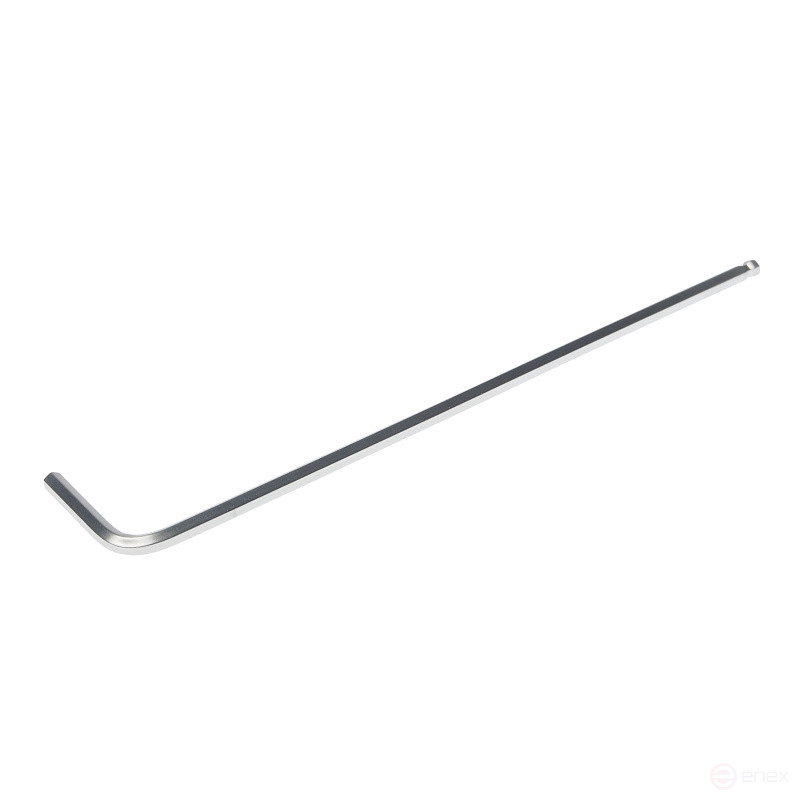 Ключ шестигранный 3мм ER-76503XL: Г-образный экстрадлинный с шаром ЭВРИКА /1/40/160