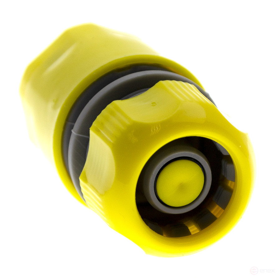 Системы полива, соединитель с аквастопом, 1/2" , ЧЕГЛОК (100/300)