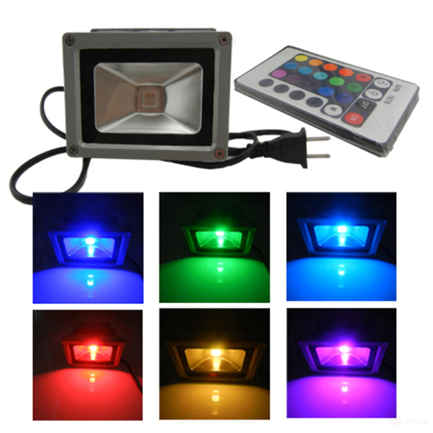 Светодиодный прожектор Mosvolt cob rgb 300w 220v