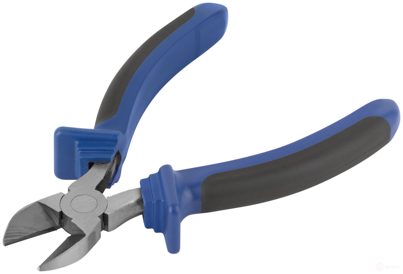 Side cutters "One" two-tone rubberized handles, polished steel 200 mm
