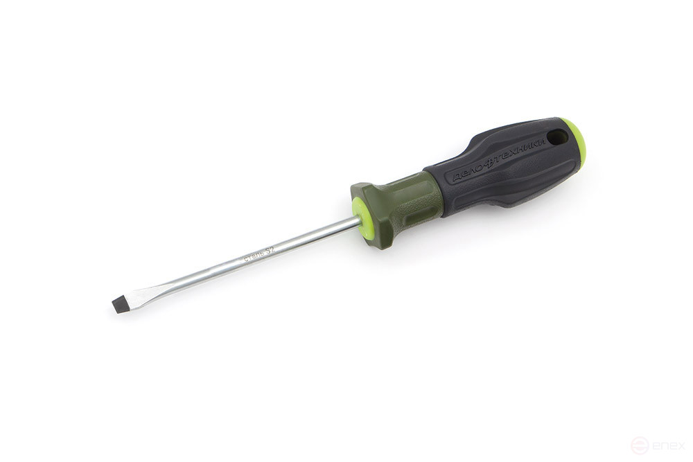 Screwdriver with three-component handle, 3×150 mm slot