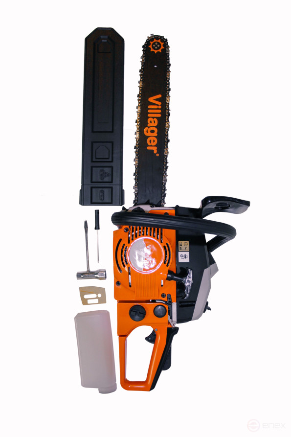 Бензиновая цепная пила Villager VGS 460 PRIME 1800 Вт 1,5 мм шина 450 см