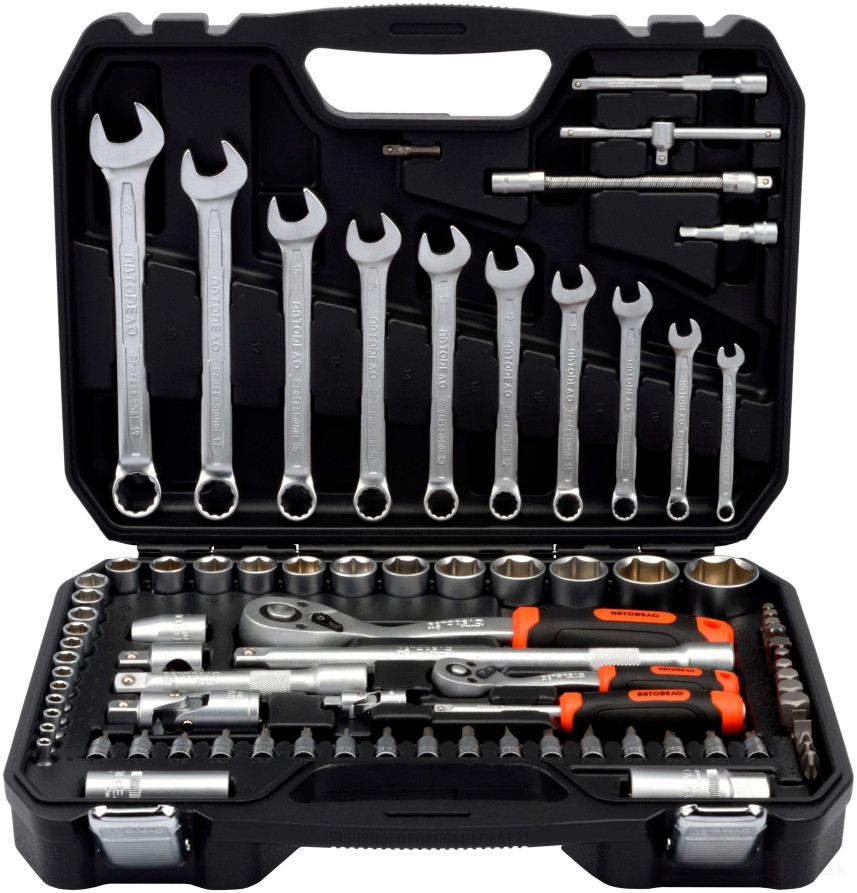 Tool Kit 82pr. 1/2" DR 1/4" DR 6PT AvtoDelo PRO (39882)