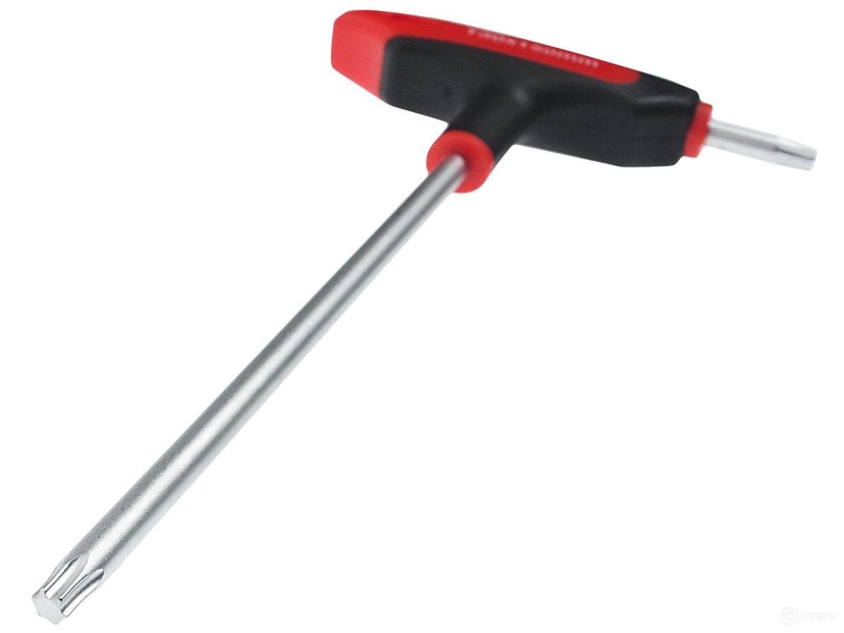 Ключ TORX Т-образный T30H с отверстием JTC