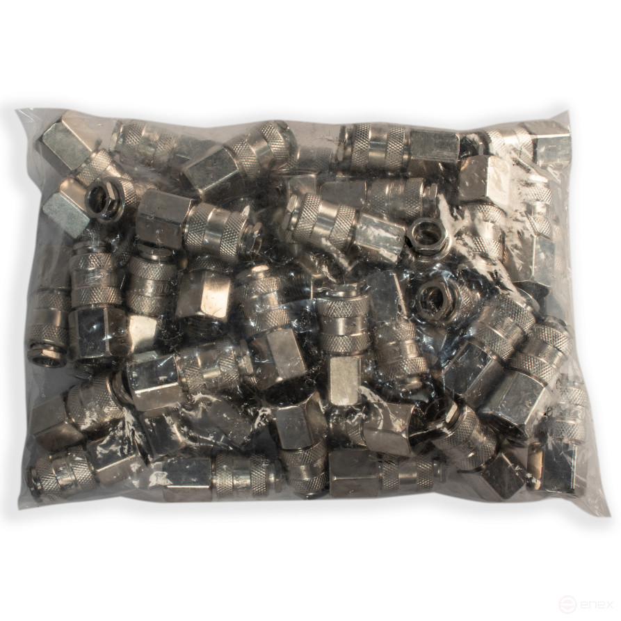 Fitting mom with internal thread 1/2F, nickel-plated steel, 50 pcs