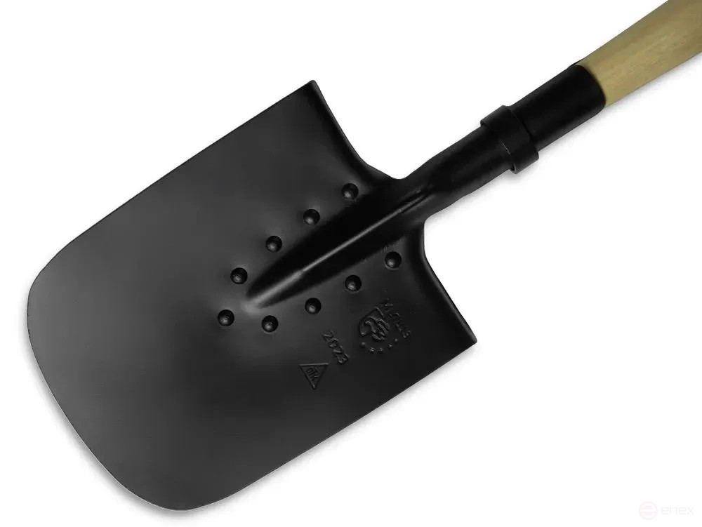 Лопата большая саперная БСЛ-110, длина 110 см. Штыковая, туристическая, для отдыха на природе, дачи и сада, автомобиля