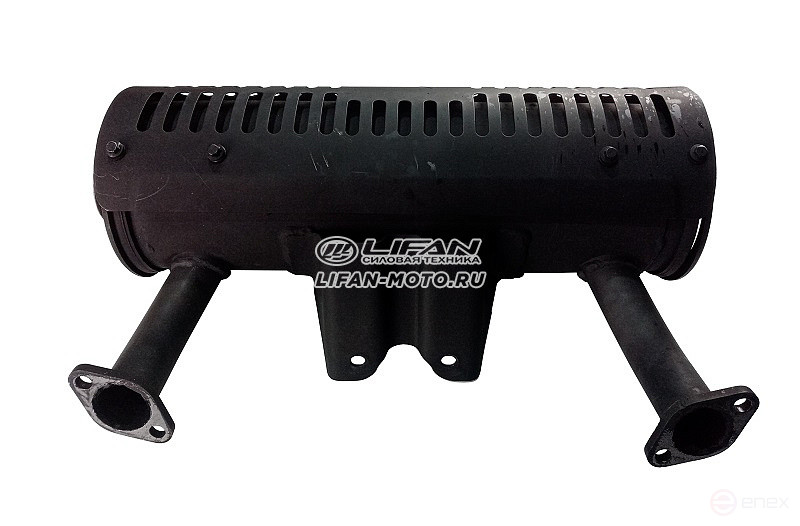 Глушитель в сборе LIFAN 18000/2V90F